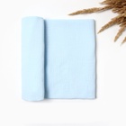 Пелёнка двухслойная «Крошка Я» Sea wave, 130×100 см, хлопок 100% - Фото 1