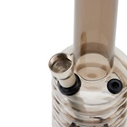 Бонг для курения, h=20 см, «Гармошка», акриловый, черный 10800562