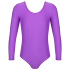 Купальник для гимнастики и танцев Grace Dance, р. 42, цвет фиолетовый - Фото 2