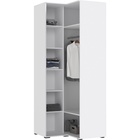 Шкаф угловой «Норд», двухстворчатый, 906×906×2236 мм, цвет белый глянец - Фото 2