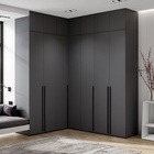 Шкаф угловой двухстворчатый «Норд», 906×906×2236 мм, цвет графит - Фото 4