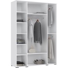 Шкаф четырехстворчатый «Норд», 1600×510×2236 мм, цвет белый глянец - Фото 2