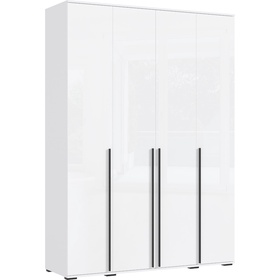 Шкаф четырехстворчатый «Норд», 1600×510×2236 мм, цвет белый глянец 10840841