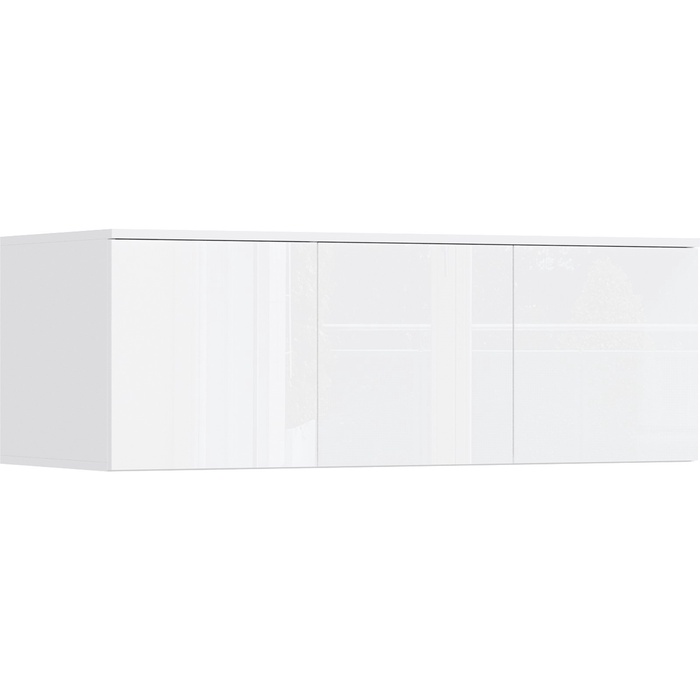 Антресоль для трёхдверного шкафа «Норд», 1200×510×418 мм, цвет белый глянец - Фото 1