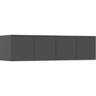 Антресоль для четырёхстворчатого шкафа «Норд», 1600×510×418 мм, цвет графит - Фото 1