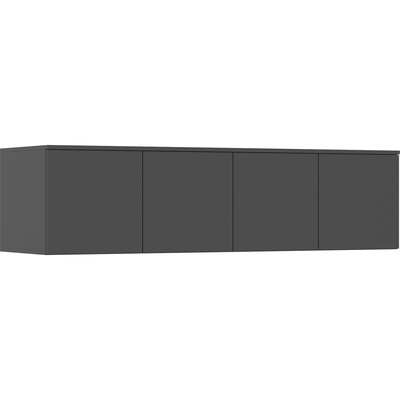 Антресоль для четырёхстворчатого шкафа «Норд», 1600×510×418 мм, цвет графит