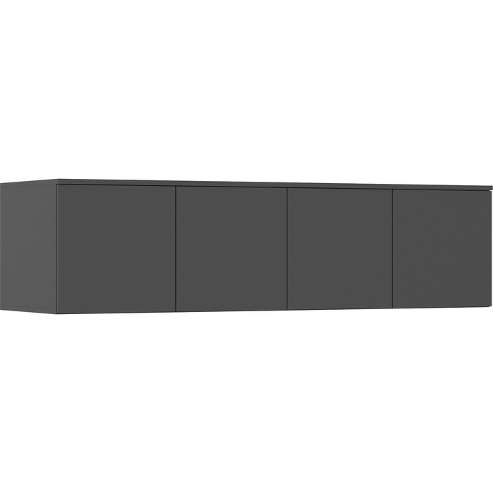 Антресоль для четырёхстворчатого шкафа «Норд», 1600×510×418 мм, цвет графит - Фото 1