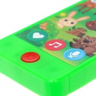 УЦЕНКА Музыкальный телефон «Лесные зверята», звуковые и световые эффекты - Фото 3