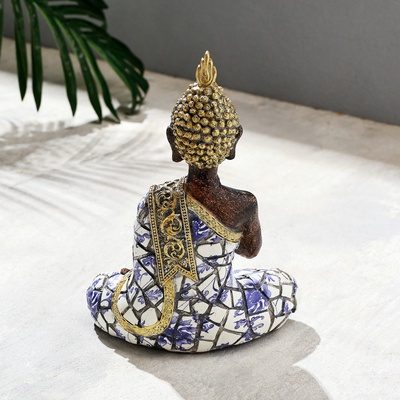 Фигурка полистоун TAKE IT EASY «Будда», мозаика, 15×8×21 см
