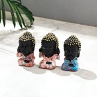 Набор фигурок полистоун TAKE IT EASY «Будда: не вижу, не слышу, не говорю», 4.5×5×9 см, 3 шт. - Фото 1