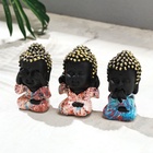 Набор фигурок полистоун TAKE IT EASY «Будда: не вижу, не слышу, не говорю», 4.5×5×9 см, 3 шт. - Фото 2