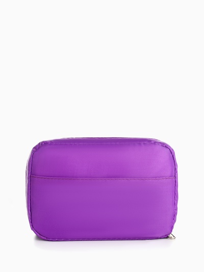Косметичка на молнии, цвет фиолетовый