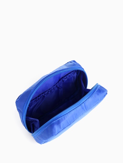Косметичка на молнии, цвет синий