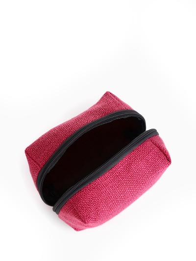 Косметичка на молнии, цвет розовый