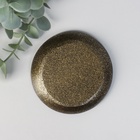 Подставка для благовоний полистоун «Рука Фатимы», золото, 9.8×9.8×1 см - Фото 3