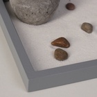 Японский сад камней настольный «Дзен. Ганеша у храма», с набором аксессуаров, колокольчик, 16×22×18.5 см - Фото 4