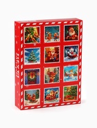 Адвент- календарь с чаем «Почта новогодняя», 215 г - Фото 2