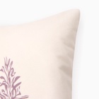 Чехол на подушку 3 шт. «Этель» Botanic, 40×40 см, велюр - Фото 3