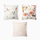 Наволочки декоративные 3 шт. «Этель. Нежность», 40×40 см, велюр - Фото 1