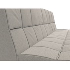 Прямой диван «Винсент», ППУ, механизм книжка, рогожка, цвет амур бежевый - Фото 4