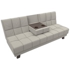 Прямой диван «Винсент», ППУ, механизм книжка, рогожка, цвет амур бежевый - Фото 2