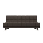 Прямой диван «Винсент», ППУ, механизм книжка, рогожка, цвет амур коричневый - Фото 5