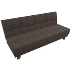 Прямой диван «Винсент», ППУ, механизм книжка, рогожка, цвет амур коричневый - Фото 7