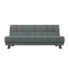 Прямой диван «Винсент», ППУ, механизм книжка, рогожка, цвет амур серый - Фото 6