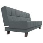 Прямой диван «Винсент», ППУ, механизм книжка, рогожка, цвет амур серый - Фото 7