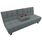 Прямой диван «Винсент», ППУ, механизм книжка, рогожка, цвет амур серый - Фото 2