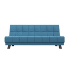 Прямой диван «Винсент», ППУ, механизм книжка, рогожка, цвет амур голубой - Фото 5