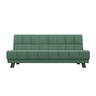 Прямой диван «Винсент», ППУ, механизм книжка, рогожка, цвет амур зелёный - Фото 5