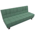 Прямой диван «Винсент», ППУ, механизм книжка, рогожка, цвет амур зелёный - Фото 7