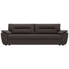 Прямой диван «Нэстор Лайт», ППУ, механизм еврокнижка, рогожка, цвет амур коричневый - Фото 2