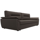 Прямой диван «Нэстор Лайт», ППУ, механизм еврокнижка, рогожка, цвет амур коричневый - Фото 3