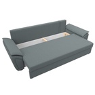 Прямой диван «Нэстор Лайт», ППУ, механизм еврокнижка, рогожка, цвет амур серый - Фото 7