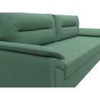 Прямой диван «Нэстор Лайт», ППУ, механизм еврокнижка, рогожка, цвет амур зелёный - Фото 5