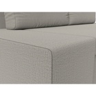 Прямой диван «Сан Марко», ППУ, механизм еврокнижка, рогожка, цвет амур бежевый  (артикул 10842526)  большой выбор товаров оптом и в розницу по низким ценам с доставкой