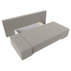 Прямой диван «Сан Марко», ППУ, механизм еврокнижка, рогожка, цвет амур бежевый  (артикул 10842526)  большой выбор товаров оптом и в розницу по низким ценам с доставкой