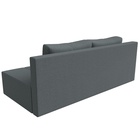 Прямой диван «Сан Марко», ППУ, механизм еврокнижка, рогожка, цвет амур серый  (артикул 10842528)  большой выбор товаров оптом и в розницу по низким ценам с доставкой