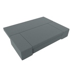 Прямой диван «Сан Марко», ППУ, механизм еврокнижка, рогожка, цвет амур серый  (артикул 10842528)  большой выбор товаров оптом и в розницу по низким ценам с доставкой