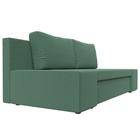 Прямой диван «Сан Марко», ППУ, механизм еврокнижка, рогожка, цвет амур зелёный  (артикул 10842531)  большой выбор товаров оптом и в розницу по низким ценам с доставкой