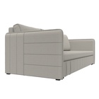 Диван прямой «Слим», ППУ, механизм еврокнижка, рогожка, цвет амур бежевый - Фото 6