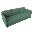 Диван прямой «Слим», ППУ, механизм еврокнижка, рогожка, цвет амур зелёный - Фото 8