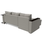 Угловой диван «Атланта Лайт», ППУ, левый, еврокнижка, рогожка, цвет амур бежевый  (артикул 10842568)  большой выбор товаров оптом и в розницу по низким ценам с доставкой