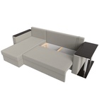 Угловой диван «Атланта Лайт», ППУ, левый, еврокнижка, рогожка, цвет амур бежевый  (артикул 10842568)  большой выбор товаров оптом и в розницу по низким ценам с доставкой