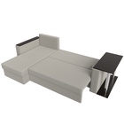 Угловой диван «Атланта Лайт», ППУ, левый, еврокнижка, рогожка, цвет амур бежевый  (артикул 10842568)  большой выбор товаров оптом и в розницу по низким ценам с доставкой