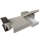 Угловой диван «Атланта Лайт», ППУ, правый, еврокнижка, рогожка, цвет амур бежевый  (артикул 10842574)  большой выбор товаров оптом и в розницу по низким ценам с доставкой