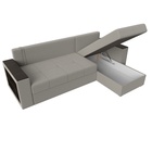 Угловой диван «Дубай Лайт», ППУ, правый, механизм еврокнижка, рогожка, цвет амур бежевый  (артикул 10842585)  большой выбор товаров оптом и в розницу по низким ценам с доставкой