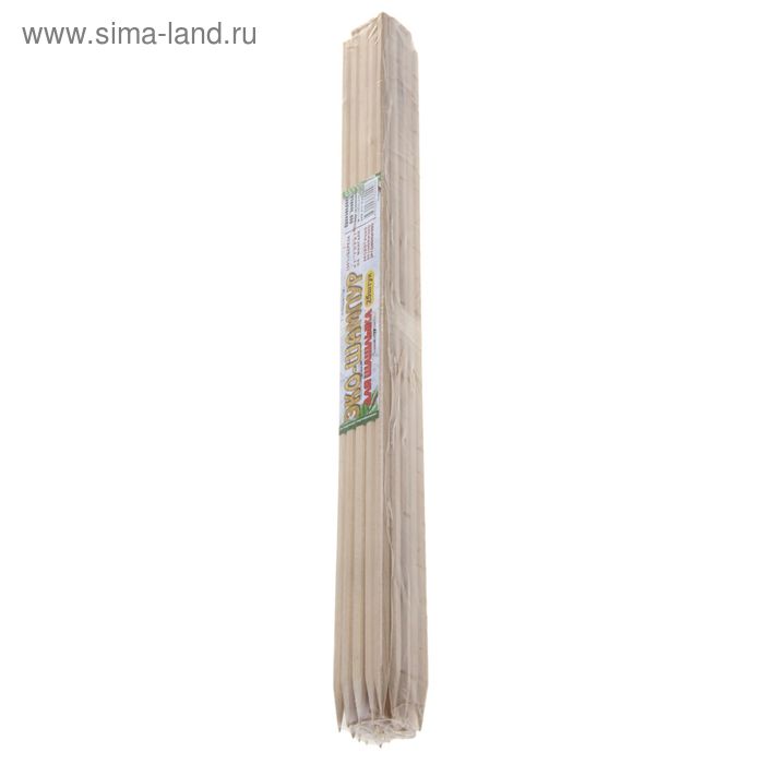 Набор шампуров деревянных 40 см "Огнеупорный", 25 шт - Фото 1